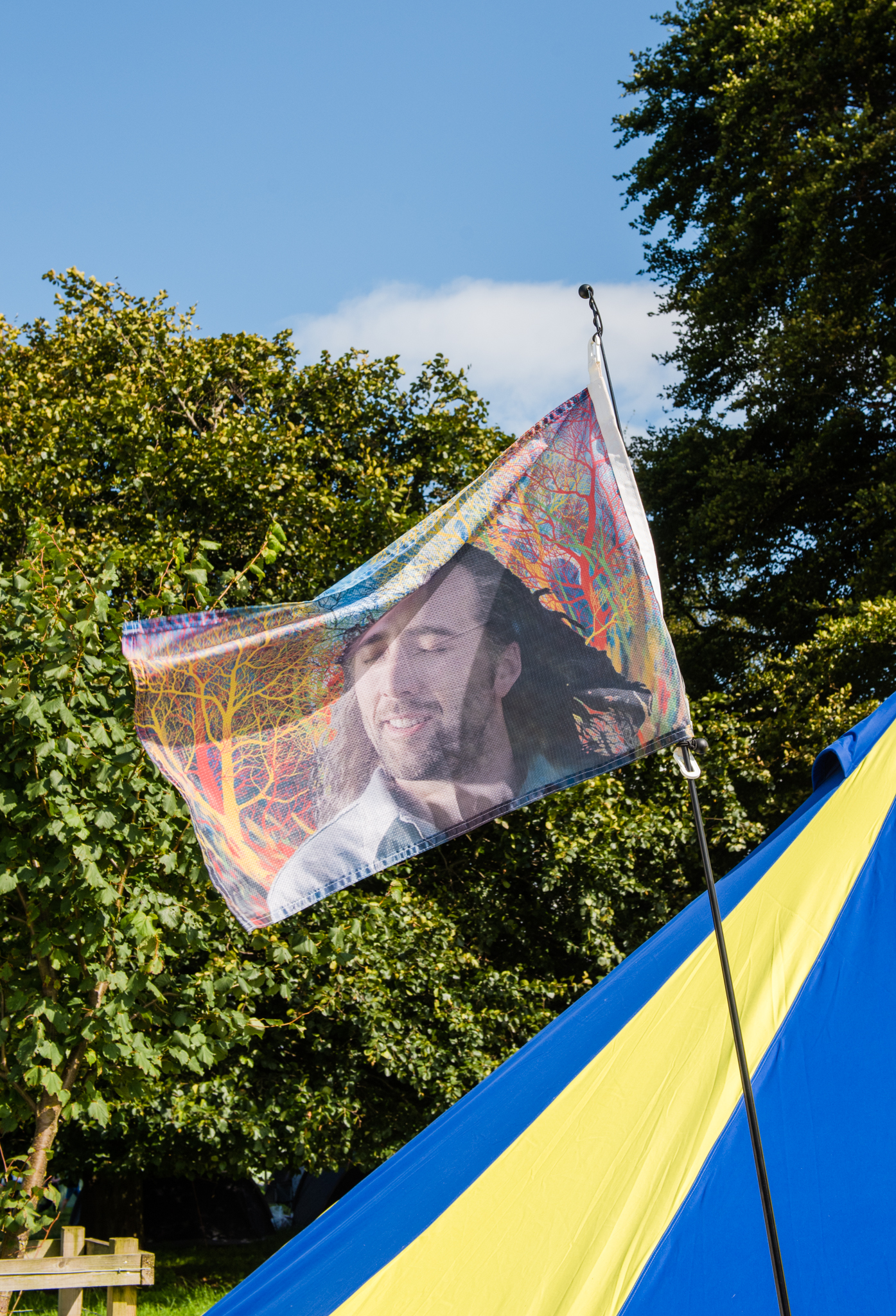 Festival Hacks Leeds Campsite Flag