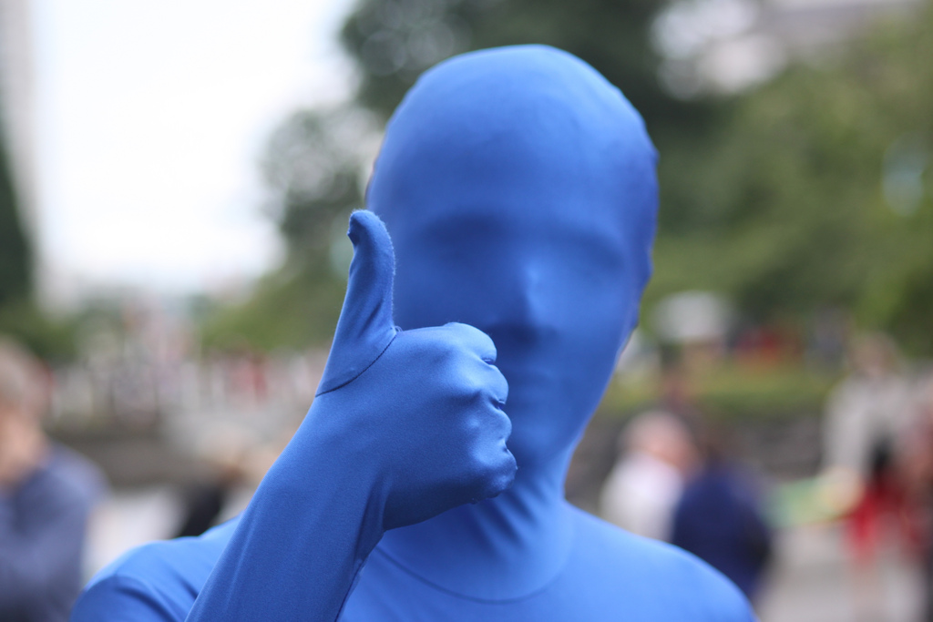 Blue Morph Suit Billy Talent Interview