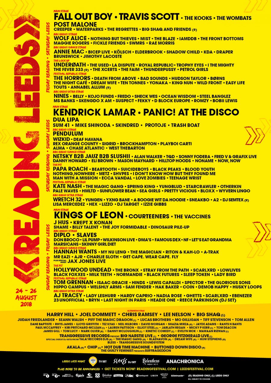 Line up 2018