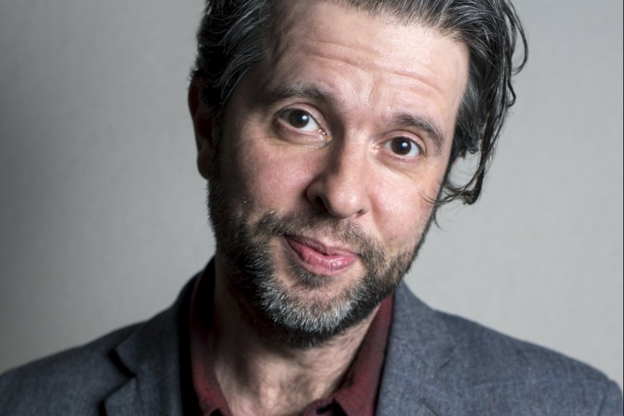 Andy Robinson serves lunchtime laughs at the Alternative Stage