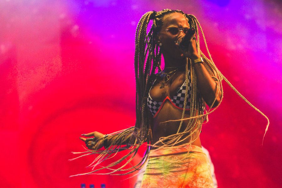 IAMDDB lays down beats at the BBC Radio 1 Stage