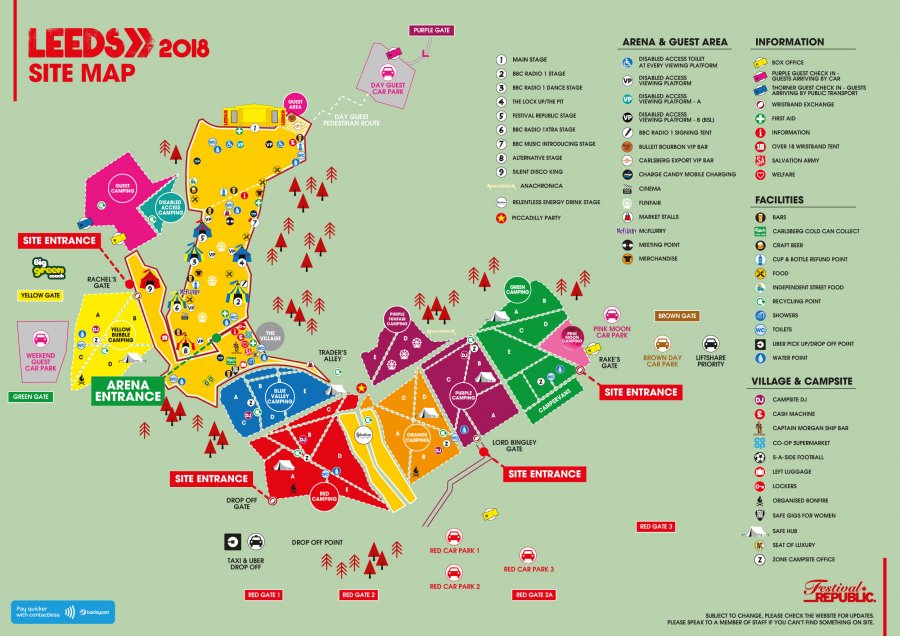 Leeds Festival The Essentials Information
