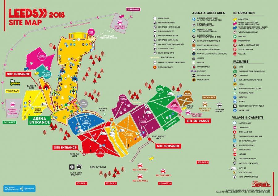 Leeds Festival 2025 Map Hd Alfy Louisa
