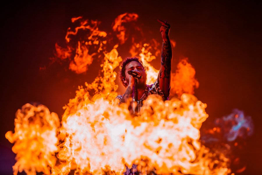 Unreal Post Malone set closes Leeds Festival in sensational fashion