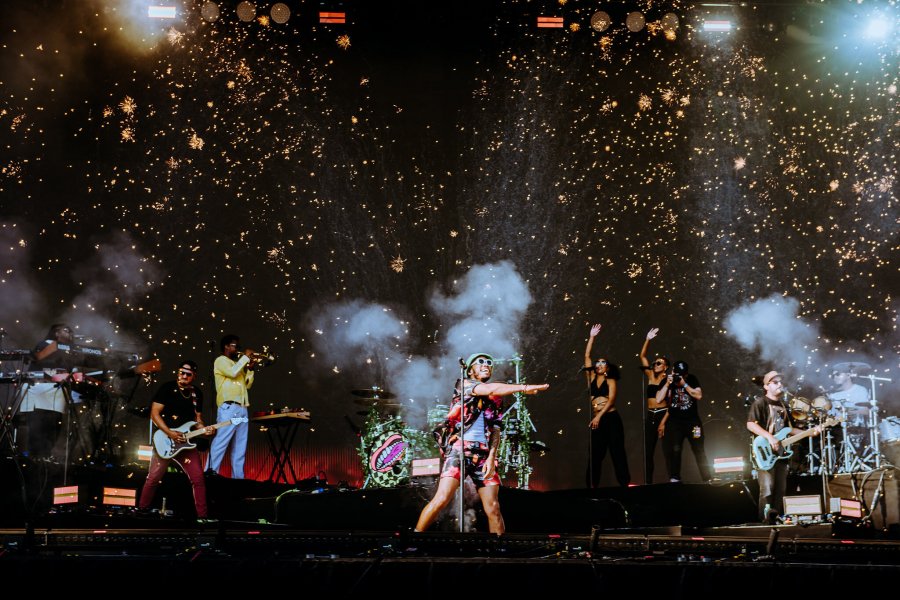 Anderson .Paak slam dunks the funk at Leeds Festival