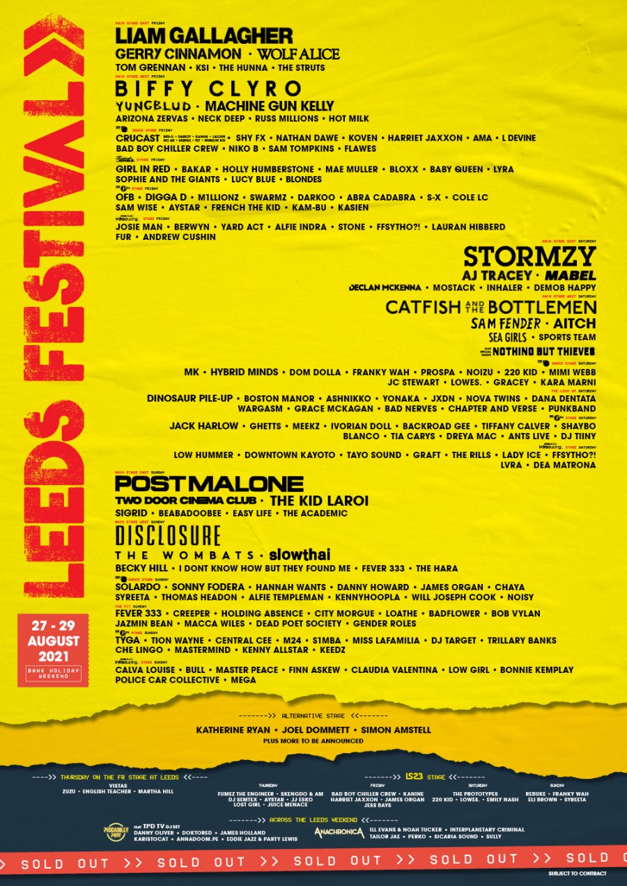 Leeds Festival Stages