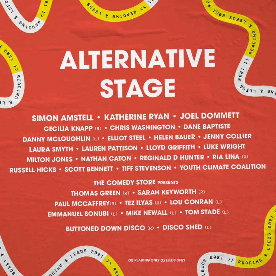 Alternative Stage line-up