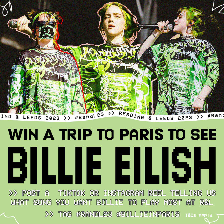 Billie Eilish Competition Poster