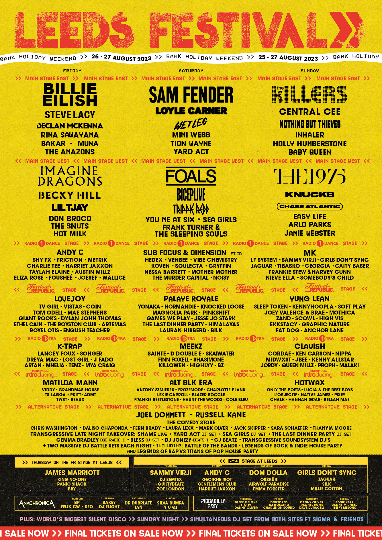 Leeds Festival 2024 Poster Binni Krissy